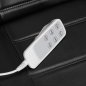 Elektrische cosmetische stoel Sillon Lux 273B zwart met 3 motoren voor gezichts- en lichaamsbehandelingen