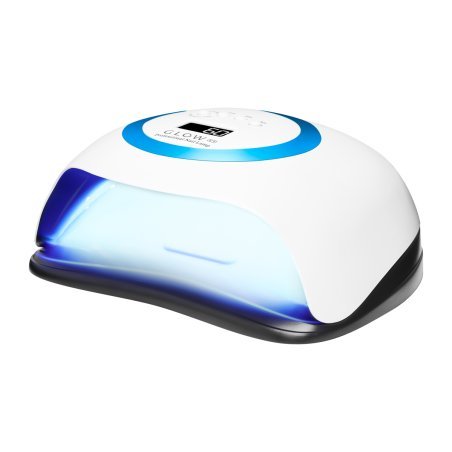 UV LED lamp Glow V1 168W blauw-wit met LCD-scherm, bewegingssensor en 42 LED's voor manicure en pedicure