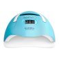 UV LED lamp Glow F2 BP 220W turkoois met LCD-scherm en bewegingssensor voor gellak, gel, manicure, pedicure en salonwerk