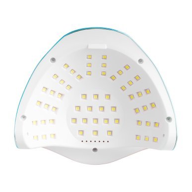 UV LED lamp Glow F2 BP 220W turkoois met LCD-scherm en bewegingssensor voor gellak, gel, manicure, pedicure en salonwerk