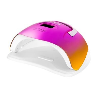 UV LED lamp Glow F2 RC 220W roze-goud met LCD-scherm en bewegingssensor voor gellak, gel, manicure en pedicure