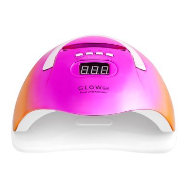 UV LED lamp Glow F2 RC 220W roze-goud met LCD-scherm en bewegingssensor voor gellak, gel, manicure en pedicure