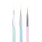 Nail art penselen voor professionele nagelstyling, manicure en pedicure voor nauwkeurige lijnen, details en decoraties Nail art penselen voor professionele nagelstyling, manicure en pedicure voor nauwkeurige lijnen, details en decoraties
