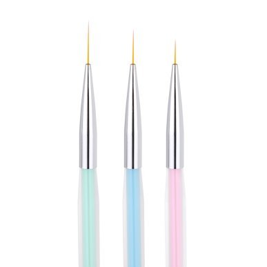Nail art penselen voor professionele nagelstyling, manicure en pedicure voor nauwkeurige lijnen, details en decoraties