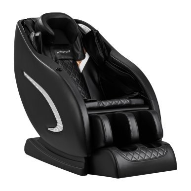 Professionele massagestoel Sakura Classic 305 zwart voor salon, praktijk en wellnessruimte met Bluetooth en klantcomfort