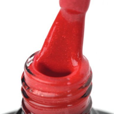 Rode gellak Ocho Nails 202 5 g voor professionele nagelstyling, manicure en pedicure met verzorgde kleurafwerking