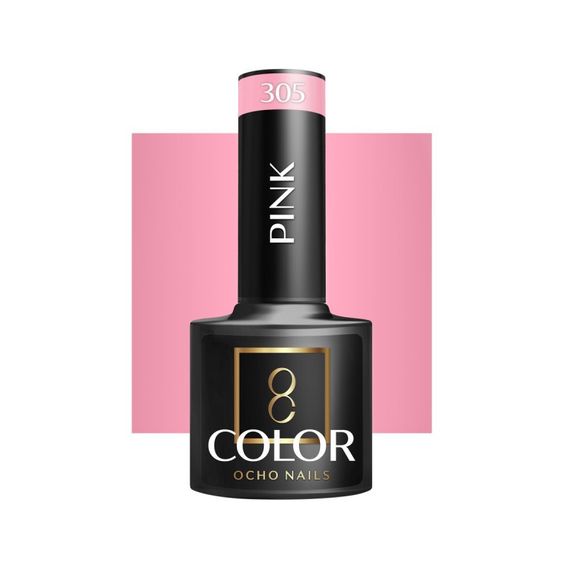 OCHO NAILS Hybrid nail polish pink 305 -5 g OCHO NAILS Hybrid nail polish pink 305 -5 g