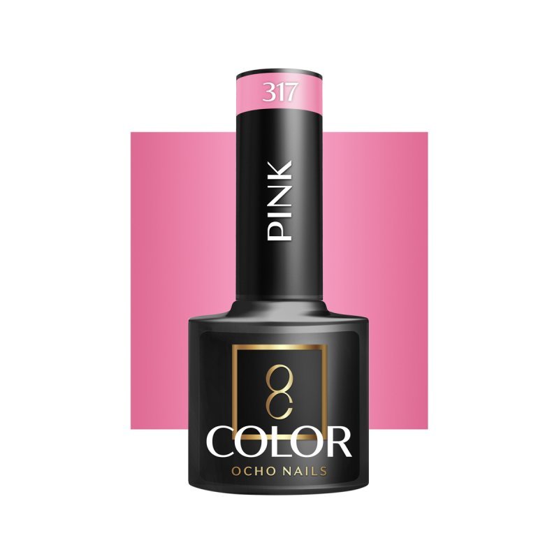 OCHO NAILS Hybrid nail polish pink 317 -5 g OCHO NAILS Hybrid nail polish pink 317 -5 g