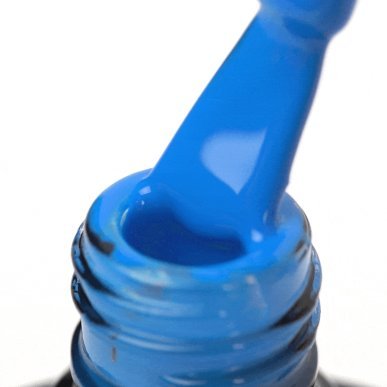 Blauwe gellak OCHO NAILS 505 voor hybride manicure met intense kleur, glans en houdbaarheid tot drie weken, 5 g
