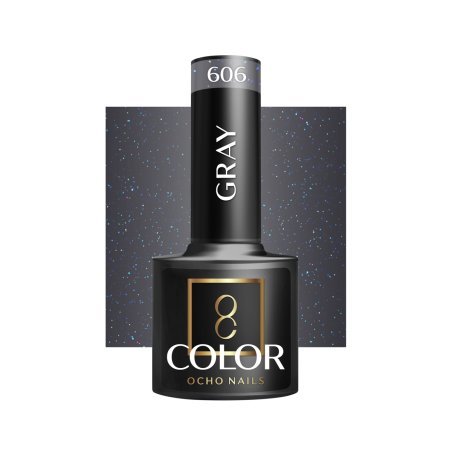 Hybrid Nail Polish grey 606 Ocho Nails 5 g