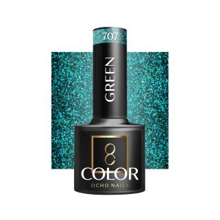 Hybrid Nail Polish green 707 Ocho Nails 5 g