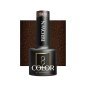 Bruine gellak OCHO NAILS 808 5 g voor hybride manicure met intense kleur, glans en gelijkmatige dekking tot drie weken
