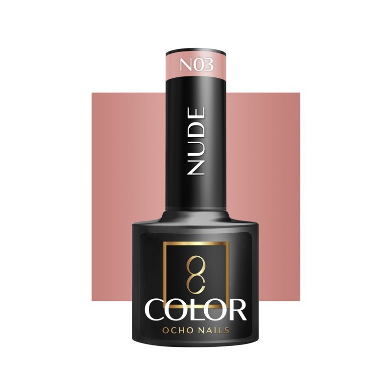 OCHO NAILS Hybrid nail polish nude N03 -5 g OCHO NAILS Hybrid nail polish nude N03 -5 g