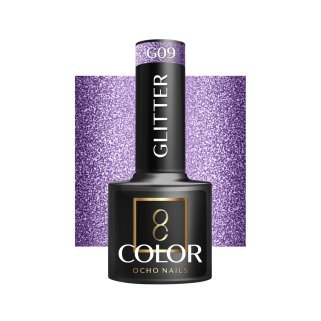 Hybrid Nail Polish glitter G09 Ocho Nails 5 g