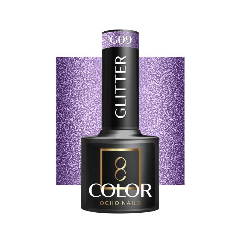OCHO NAILS Hybrid nail polish glitter G09 -5 g OCHO NAILS Hybrid nail polish glitter G09 -5 g