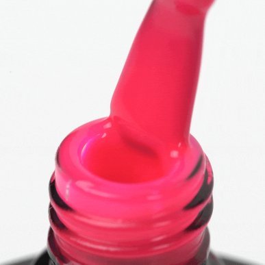 Gellak fluo F06 OCHO NAILS 5 g voor hybride manicure met intense kleur, duurzame glans en professionele salonapplicatie