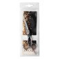 Professionele kappersschaar Diana Zilver 5,5 inch van SUS 420C RVS met ergonomische grip en precisiesnede voor salons