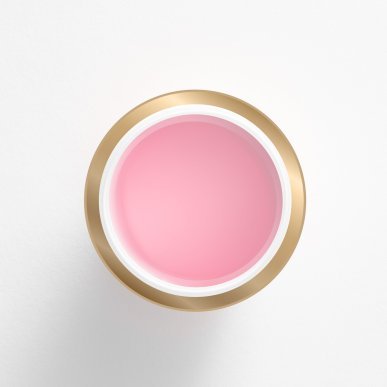 Roze opbouwgel OCHO NAILS 30 g voor versteviging, nagelopbouw en verlenging met verzorgde professionele afwerking