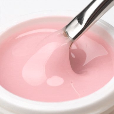 Opbouwgel light pink OCHO NAILS 30 g voor versteviging, opbouw en verlenging van nagels met duurzame salonstyling