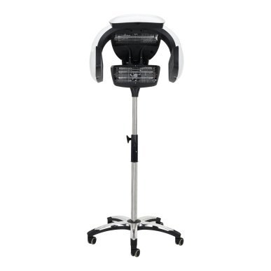 Staande infrazon Gabbiano Y-707 wit voor professionele kappersbehandelingen met vijf programma’s en LCD-display in de salon