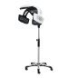Staande infrazon Gabbiano Y-707 wit voor professionele kappersbehandelingen met vijf programma’s en LCD-display in de salon