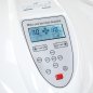 Staande infrazon Gabbiano Y-707 wit voor professionele kappersbehandelingen met vijf programma’s en LCD-display in de salon