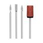 Professionele nagelfrees Activ Power N20 wit voor manicure, pedicure, gel en acryl met 35.000 RPM en Twist-Lock-handstuk