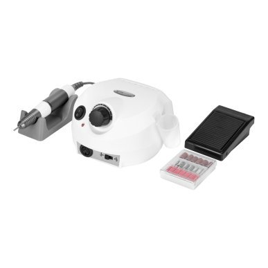 Nagelfrees Activ Power J202 65 W wit voor professioneel manicure- en pedicurewerk, gel en acryl, met Twist-Lock-handstuk