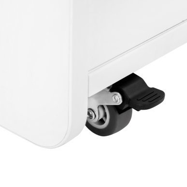 Professionele opbergkast Mini 969 wit met lades en wieltjes voor accessoires, cosmetica en tools in salon en studio