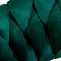 Barkruk 4Rico QS-B313a groen fluweel voor professioneel salon- en studiogebruik met comfortabele zitting en verstelbare hoogte Barkruk 4Rico QS-B313a groen fluweel voor professioneel salon- en studiogebruik met comfortabele zitting en verstelbare hoogte