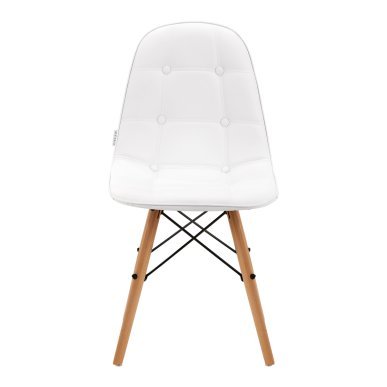Cosmetische stoel 4Rico QS-185 wit met verstelbare zithoogte voor professionele salons en behandelruimtes in de beautybranche