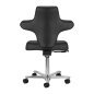 Beauty stoel Azzurro Special 152 zwart voor professionele salons, met hoogteverstelling en comfortabele voetensteun