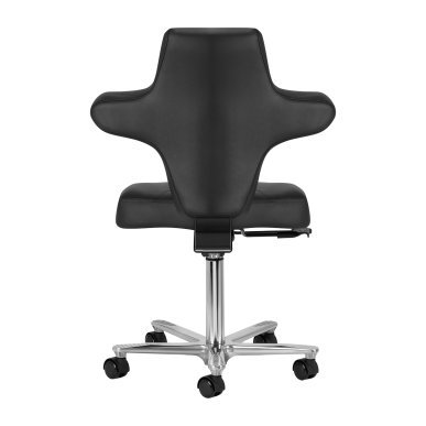 Beauty stoel Azzurro Special 152 zwart voor professionele salons, met hoogteverstelling en comfortabele voetensteun