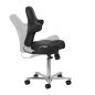 Beauty stoel Azzurro Special 152 zwart voor professionele salons, met hoogteverstelling en comfortabele voetensteun