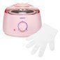 Waxverwarmer iWAX 100 roze voor professionele salons, waxstudio's en behandelruimtes met eenvoudige temperatuurregeling