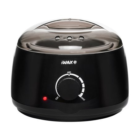 Professionele waxverwarmer iWAX 100 zwart voor waxbehandelingen in salon en studio met eenvoudige temperatuurregeling