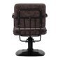Kappersstoel Gabbiano Katania Loft Old Leather donkerbruin voor professioneel knippen, kleuren en stylen in de salon Kappersstoel Gabbiano Katania Loft Old Leather donkerbruin voor professioneel knippen, kleuren en stylen in de salon