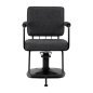 Professionele kappersstoel Gabbiano Katania Loft Old Leather zwart met hydraulische pomp voor salon en barbershop Professionele kappersstoel Gabbiano Katania Loft Old Leather zwart met hydraulische pomp voor salon en barbershop
