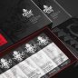 Tattoo cartridge EL CARTEL V2 0.25 3RL Long Taper, 10 stuks voor nauwkeurig lijnwerk in professionele tattoostudio