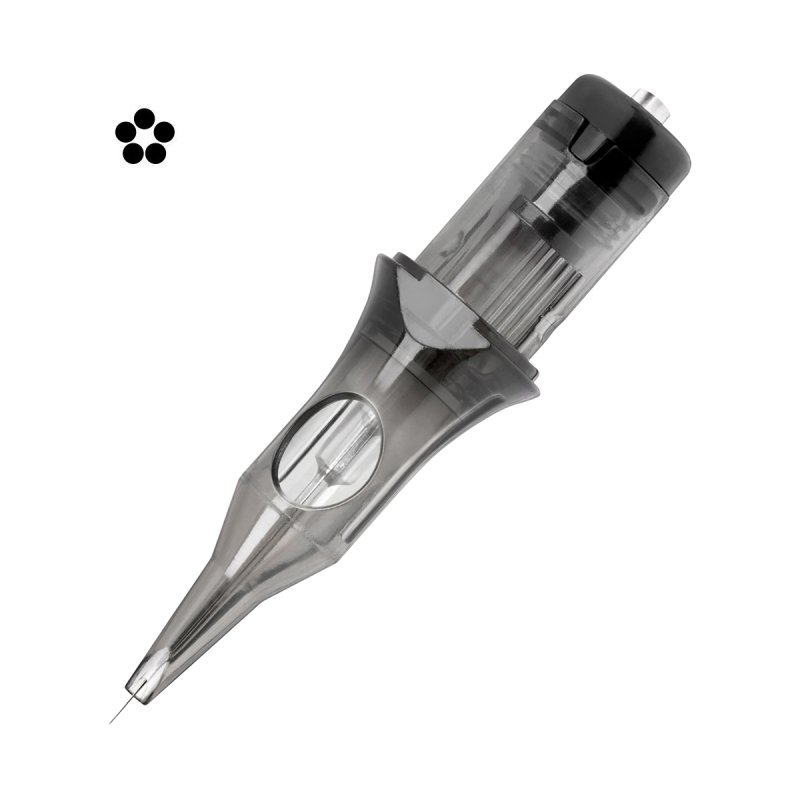 Tattoo cartridges 5RS 0,30 mm El Cartel V2 voor schaduw, zachte overgangen, kleine vullingen, 10 stuks voor professioneel
