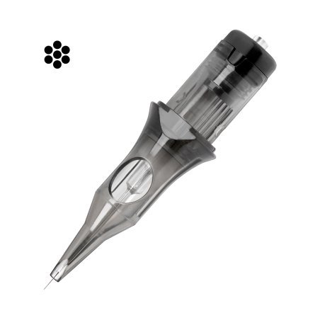 Tattoo cartridges 7RS El Cartel V2 0,30 mm Round Shader voor professioneel tattoo-werk, schaduw en zachte overgangen, 10 stuks