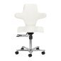 Professionele cosmetische stoel Azzurro Special 152 wit voor beautybehandelingen, massage en podologie in de salon