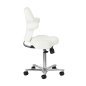 Professionele cosmetische stoel Azzurro Special 152 wit voor beautybehandelingen, massage en podologie in de salon