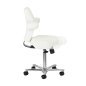 Professionele cosmetische stoel Azzurro Special 152 wit voor beautybehandelingen, massage en podologie in de salon