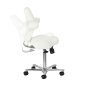 Professionele cosmetische stoel Azzurro Special 152 wit voor beautybehandelingen, massage en podologie in de salon