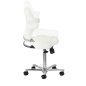 Professionele cosmetische stoel Azzurro Special 152 wit voor beautybehandelingen, massage en podologie in de salon