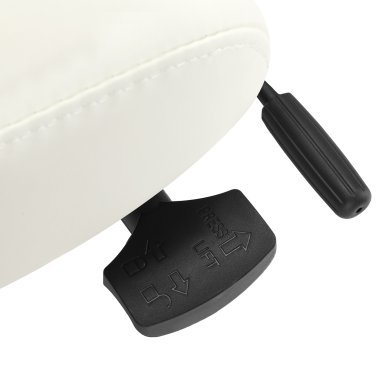 Professionele cosmetische stoel Azzurro Special 152 wit voor beautybehandelingen, massage en podologie in de salon