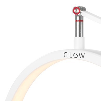 Professionele behandellamp voor tafelblad GLOW MX3 wit met gelijkmatig licht voor salon en beautypraktijk