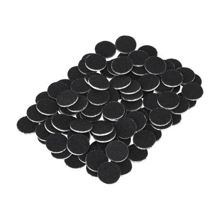 Schuurpads voor pododisc EXO 20 mm korrel 180, 100 stuks met zelfklevende basis voor pedicure en podologie