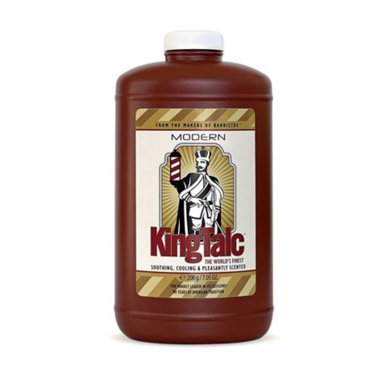 Cosmetische talk Barbicide King Talc Modern 200 g voor huidverzorging bij scheren, waxen en salonbehandelingen